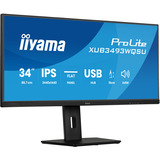 iiyama ProLite XUB3493WQSU-B6, LED-Monitor 86.7 cm (34 Zoll), schwarz (matt), QHD, IPS, 120 Hz, HDMI, 120Hz Panel