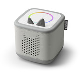 tonies Toniebox 2 Mondgrau Starter Set Kreativ-Tonie Rot, Lautsprecher 