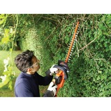 BLACK+DECKER Akku-Heckenschere GTC18504PC, 18 Volt orange/schwarz, Li-Ionen Akku 4,0 Ah