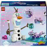 LEGO 43287 Disney Princess Picknickspaß mit Olaf und Bruni, Konstruktionsspielzeug 