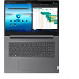 Lenovo V17 G4 IRU (83A20000GE), Notebook grau, Windows 11 Pro 64-Bit, 43.9 cm (17.3 Zoll) & 60 Hz Display, 256 GB SSD