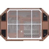 Thermaltake The Tower 600 Mocha Mousse, Tower-Gehäuse hellbraun, Tempered Glass x 3