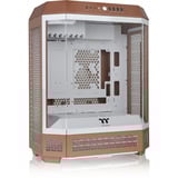 Thermaltake The Tower 600 , Tower-Gehäuse hellbraun, Tempered Glass x 3