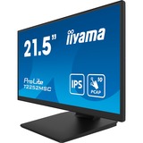 iiyama ProLite T2252MSC-B2, LED-Monitor 54.5 cm (21.5 Zoll), schwarz (matt), FHD, IPS, Touchscreen, HDMI