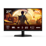 AOC Q27G42XNE, Gaming-Monitor 68.6 cm (27 Zoll), schwarz (matt), QHD, Fast-VA, Adaptive-Sync, HDR, 180Hz Panel