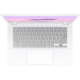 ASUS Chromebook Plus Enterprise CX34 (CX3402CVA-MW0349), Notebook weiß/grau, Intel® Core™ i7-1355U, Intel® UHD Graphics, 16 GB LPDDR5X, 512 GB (512 GB SSD), Google Chrome OS