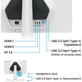 BenQ MOBIUZ EX271Q, Gaming-Monitor 68.6 cm (27 Zoll), weiß/schwarz, QHD, IPS, AMD Free-Sync, 180Hz Panel