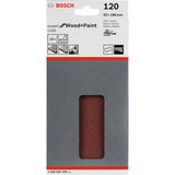 Bosch Schleifblatt C430 Expert for Wood and Paint, 93x186mm, K120 10 Stück, für Schwingschleifer