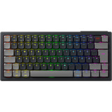 CHERRY XTRFY K63W Pro Compact Ultra-Wideband, Gaming-Tastatur schwarz, DE-Layout, Cherry MX Low Profile 2.0 Red