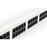 Digitus CAT 3 ISDN Patch Panel, ungeschirmt, 50 Port, Patchpanel grau, 1 HE