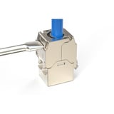 Digitus CAT 6A Kompakt-Keystone Modul geschirmt werkzeugfrei, Keystone-Modul 