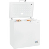 Exquisit GT200-HE-040E, Gefriertruhe weiß, 2-in-1-Gerät