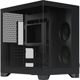 Fractal Design  Pop 2 Vision , Tower-Gehäuse schwarz, Panoramaglas