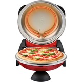 G3 Ferrari Delizia Pizzaofen G10006 rot, 1.200 Watt, für Pizza Ø 31cm