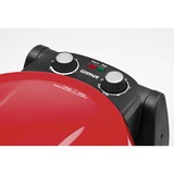 G3 Ferrari Delizia Pizzaofen G10006 rot, 1.200 Watt, für Pizza Ø 31cm