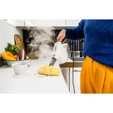 Kärcher SC 1 Multi & Up, Dampfreiniger weiß, 1.300 Watt, mit Bodenreinigungsset EasyFix Large