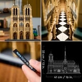 LEGO 21061 Architecture Notre-Dame de Paris, Konstruktionsspielzeug 