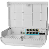 MikroTik netPower Lite 7R CSS610-1Gi-7R-2S+OUT, Switch 
