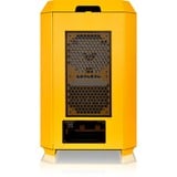 Thermaltake The Tower 300 Bumblebee, Tower-Gehäuse dunkelgelb, Tempered Glass