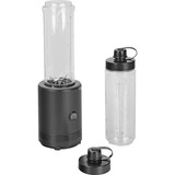 WMF KÜCHENminis Smoothie-to-go, Deep Black, Standmixer schwarz (matt), 300 Watt, Behälter 0,6 Liter