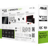ASUS GeForce RTX 5070 Ti TUF BTF OC WHITE Edition, Grafikkarte DLSS 4, 3x DisplayPort, 2x HDMI 2.1