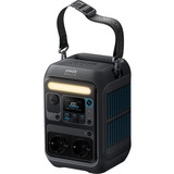 Anker SOLIX Tragbare Powerstation C300X DC + Faltbares Solarpanel PS60 grau, 288Wh, 300 Watt, PD 3.1