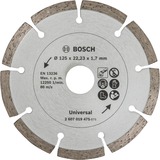 Bosch Diamanttrennscheibe Universal, Ø 125mm Bohrung 22,23mm