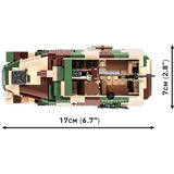COBI Sd.Kfz. 251/9 Stummel, Konstruktionsspielzeug Maßstab 1:35