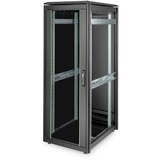 Digitus Netzwerkschrank Unique Serie - 600x800 mm (BxT), IT-Schrank schwarz, 32 Höheneinheiten