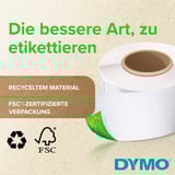 Dymo LabelWriter ORIGINAL Versand-/Namensschild-Etiketten Vorteilspack,  54 x 101 mm 24 Rollen mit je 220 Etiketten
