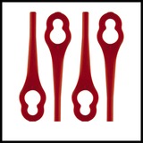 EINHELL Power X-Change Akku-Rasentrimmer GC-CT 18/24 Li P-Solo, 18Volt rot/schwarz, ohne Akku und Ladegerät