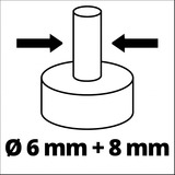 EINHELL Professional Akku-Kantenfräse TP-ET 18 Li BL - Solo, 18Volt, Oberfräse ohne Akku und Ladegerät