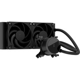 Fractal Design Radius 240 Black, Wasserkühlung schwarz