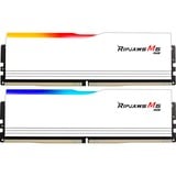 G.Skill DIMM 96 GB DDR5-5600 (2x 48 GB) Dual-Kit, Arbeitsspeicher weiß, F5-5600J4040D48GX2-RM5RW, Ripjaws M5 RGB, INTEL XMP