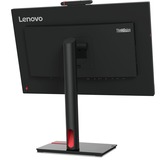 Lenovo ThinkVision T24mv-30, LED-Monitor 60.45 cm (23.8 Zoll), schwarz, Full HD, IPS, HDMI, DisplayPort, USB-C, Pivot, Webcam