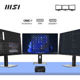MSI Cubi 5 1M-627XAT, Mini-PC schwarz, ohne Betriebssystem