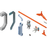 PLAYMOBIL 72060 Sky Trails: Kick Starter, Konstruktionsspielzeug Erweiterung