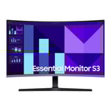Samsung Essential Monitor S32D396GAU, LED-Monitor 80 cm (32 Zoll), schwarz, FullHD, VA, Curved, VGA, HDMI, Lautsprecher, 100Hz Panel