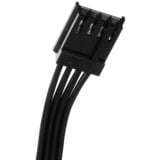 SilverStone HELA 850R Platinum, PC-Netzteil schwarz, 4x PCIe, Kabel-Management, 850 Watt