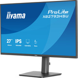 iiyama ProLite XB2793HSU-B1, LED-Monitor 68.6 cm (27 Zoll), schwarz (matt), FullHD, IPS, HDMI, DP, USB-Hub, Lautsprecher, 120Hz Panel