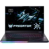 Acer Predator Helios 18 AI (PH18-73-93YX), Gaming-Notebook schwarz, Intel® Core™ Ultra 9 275HX, NVIDIA GeForce RTX 5090, 64 GB DDR5, 2 TB (1 TB SSD & 1 TB SSD), Windows 11 Home