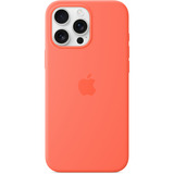 Apple Silikon Case mit MagSafe, Handyhülle orange, iPhone 16 Pro Max