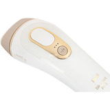 Braun Silk-expert Pro IPL PL5052, Haarentferner weiß/gold, inkl. Tasche + 2 Präzisionsaufsätze + Venus Rasierer 