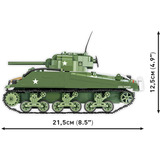 COBI M4A3 Sherman, Konstruktionsspielzeug Maßstab 1:28