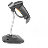 Digitus 2D Barcode Handscanner, Barcode-Scanner schwarz, Akkubetrieb, mit Halterung, QR-Code kompatibel