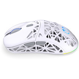 ENDORFY LIV Plus Wireless Onyx White, Gaming-Maus weiß, inkl. Ladestation