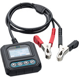Hazet Batterietester Mini , Messgerät schwarz, Für 12 V Systeme, mit QR-Code Funktion