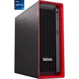 Lenovo ThinkStation P5 (30GA003LGE), PC-System schwarz/rot, Windows 11 Pro for Workstations 64-Bit