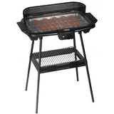 Princess Elektrischer Grill 112247, Elektrogrill schwarz, 2.000 Watt, 47 x 28cm