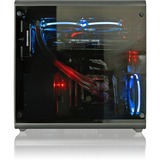 RAIJINTEK THETIS BLACK WINDOW, Tower-Gehäuse schwarz, Tempered Glass